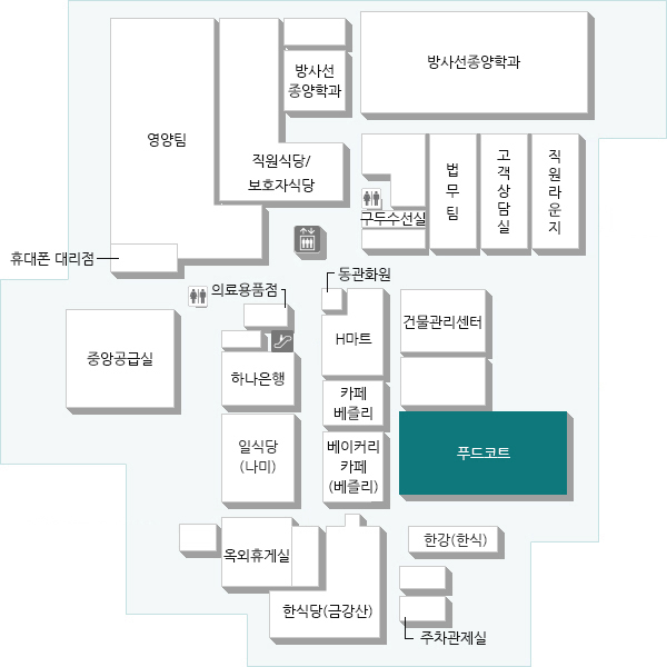 대표 메뉴 : 비빔밥, 찌개, 죽 등 (운영 시간 : 07:30 ~ 20:30)